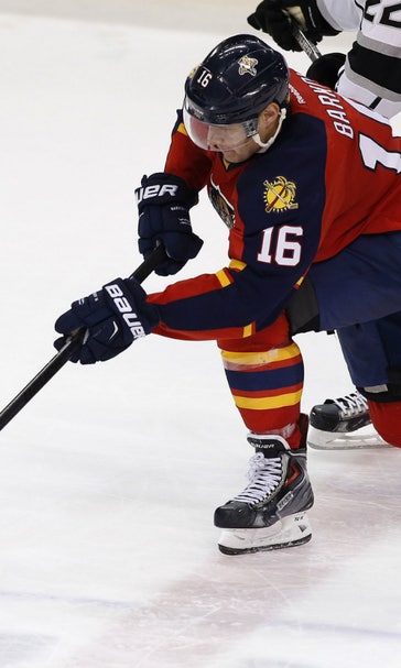 Panthers' Barkov exuding confidence after shaking off sophomore slump